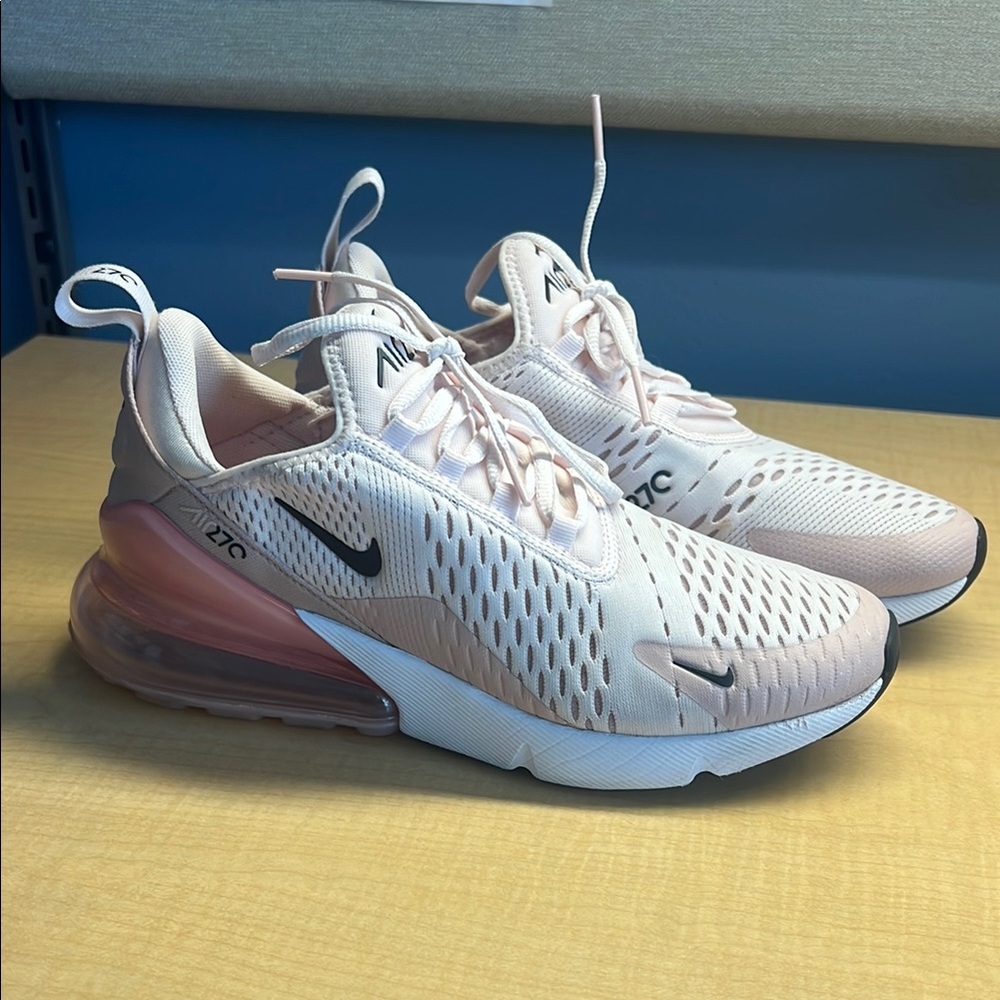 Nike Pink Air Max 270 Athletic Shoes